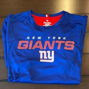 Fanatics Kids New York Giants Blue Long Sleeve Tee